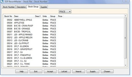- Stock Filter Screen -
