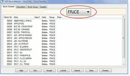 - Stock Filter Screen -